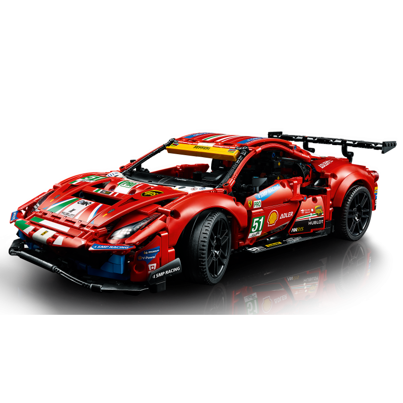 Конструктор для складання LEGO Technic 42125 Ferrari 488 GTE AF Corse 51