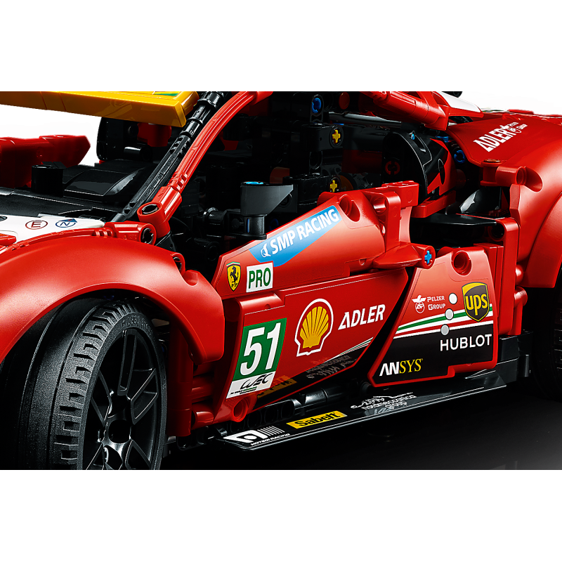 Конструктор для складання LEGO Technic 42125 Ferrari 488 GTE AF Corse 51