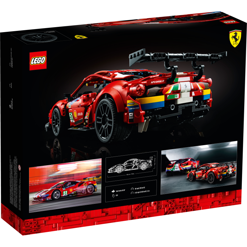 Конструктор для складання LEGO Technic 42125 Ferrari 488 GTE AF Corse 51