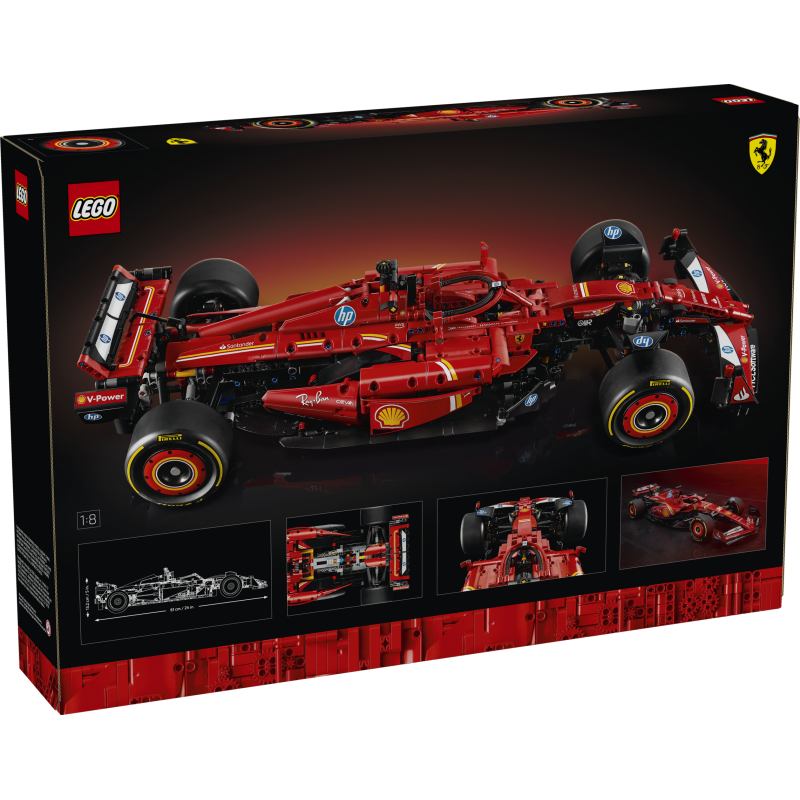 Конструктор для складання LEGO Technic 42207 F1 Ferrari SF-24