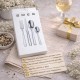 Комплект столових приладів SMEG Dinner Cutlery, 4 предмети, на 1 особу