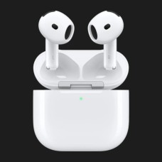 Навушники Apple AirPods 4 ANC MXP93ZM/A (2024), білі, із зарядним кейсом