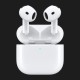 Навушники Apple AirPods 4 ANC MXP93ZM/A (2024), білі, із зарядним кейсом