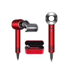 Фен для волосся Dyson Supersonic HD08 Red/Nickel