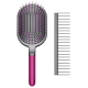 Комплект щітки та гребінця Dyson Designed Paddle Brush and Detangling Comb Fuchsia/Black