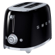 Тостер для двох скибок SMEG TSF01 Black