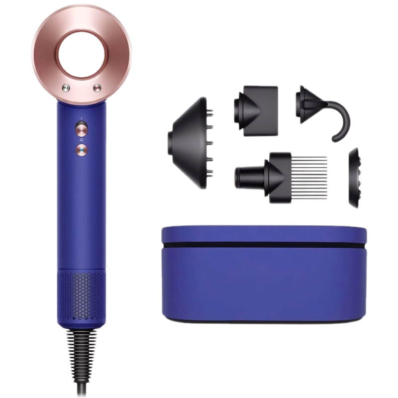 Фен для волосся Dyson Supersonic HD07 Vinca Blue/Rose (Limited Edition)
