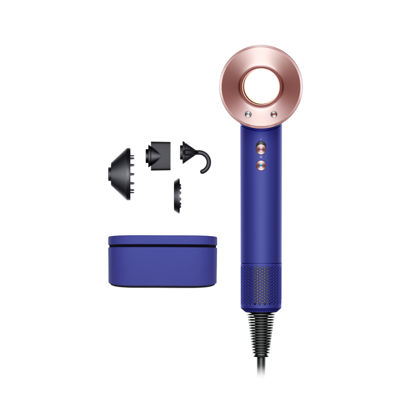 Фен для волосся Dyson Supersonic HD08 Vinca Blue/Rose (Limited Edition)