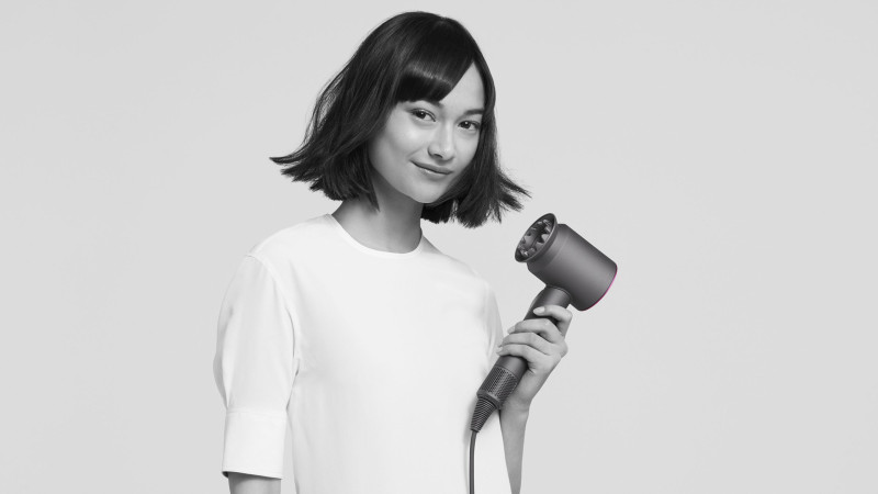Фен для волосся Dyson Supersonic HD08 Nickel/Red