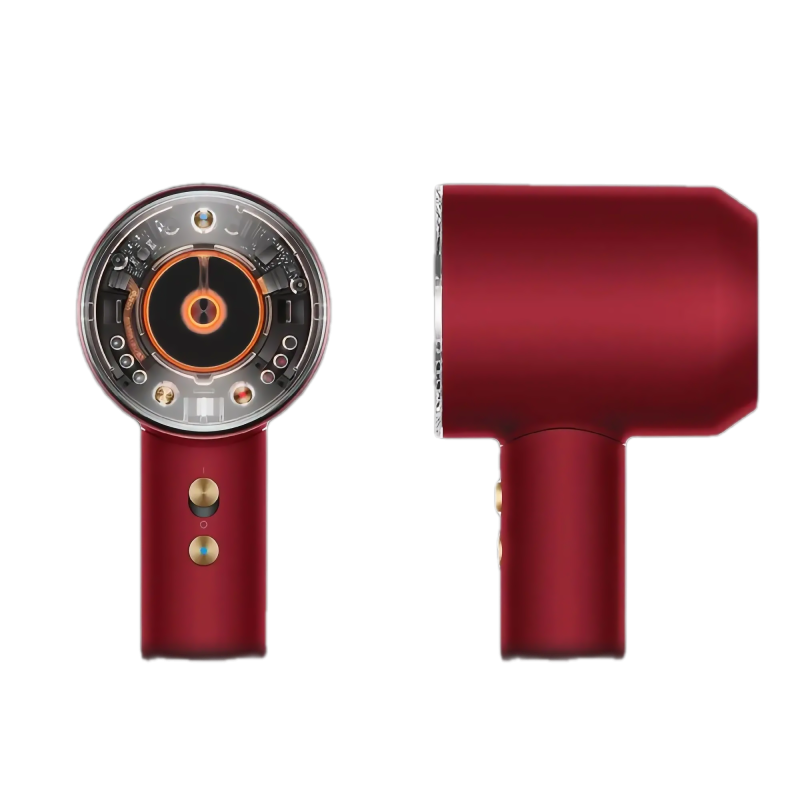 Фен для волосся Dyson Supersonic HD16 Nural Red Velvet/Gold