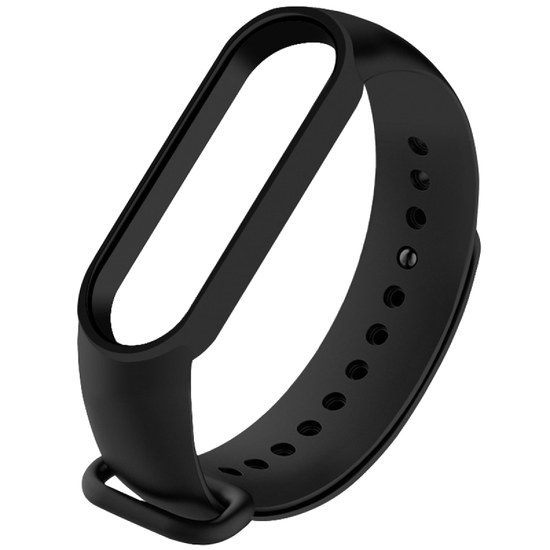 Ремінець Xiaomi Mi Smart Band 5/6/7 Black