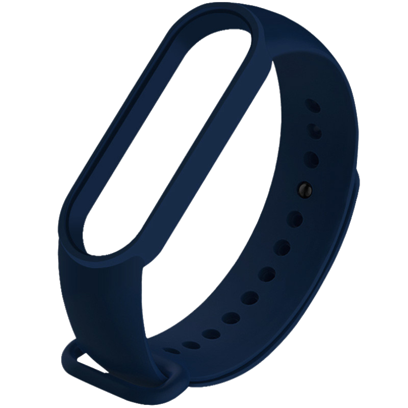 Ремінець Xiaomi Mi Smart Band 5/6/7 Dark Blue