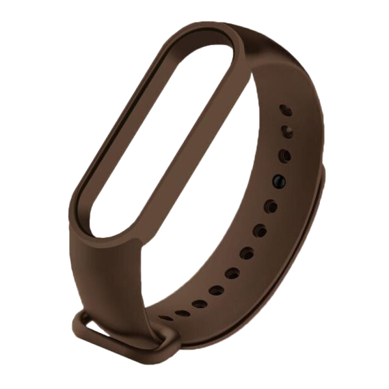 Ремінець Xiaomi Mi Smart Band 5/6/7 Dark Brown