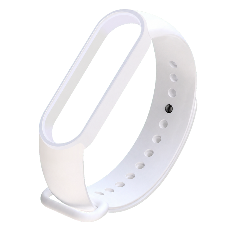 Ремінець Xiaomi Mi Smart Band 5/6/7 White