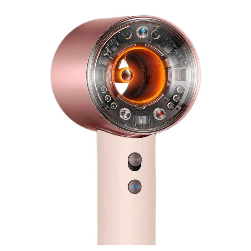 Фен для волосся Dyson Supersonic Nural HD16 Curly+Coily Ceramic Pink/Rose Gold (598975-01)