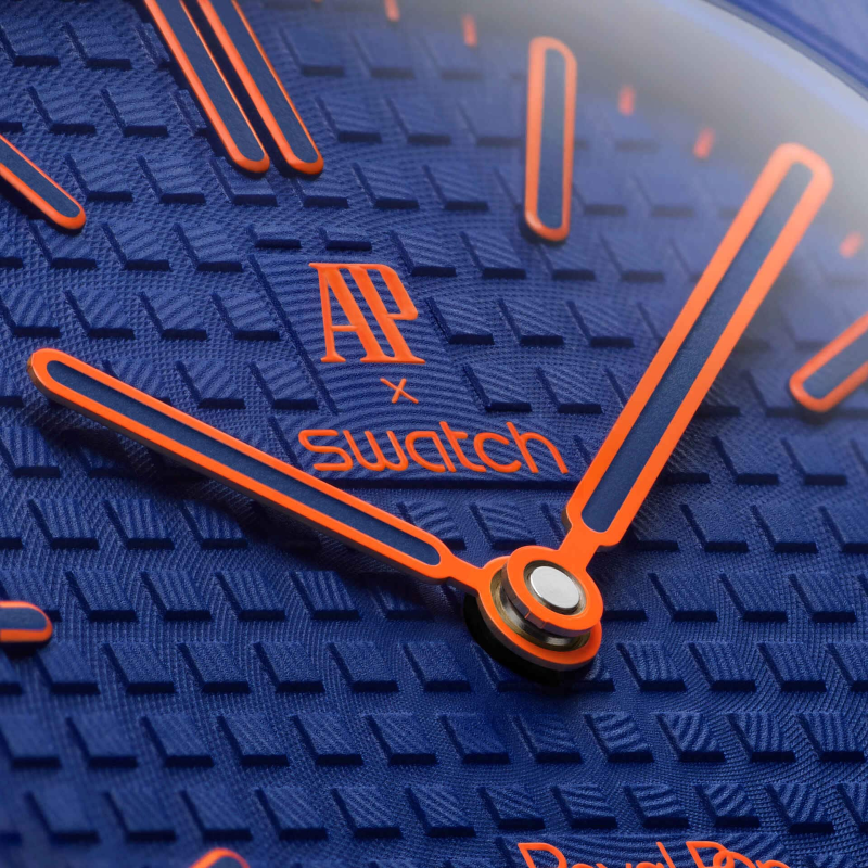 Годинник Audemars Piguet x Swatch Royal Pop ORENJI HACHI (SSX03L103N)