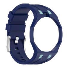 Ремінець Audemars Piguet x Swatch Royal Pop Navy Blue/Ice Blue
