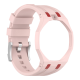 Ремінець Audemars Piguet x Swatch Royal Pop Blush Pink/Burgundy
