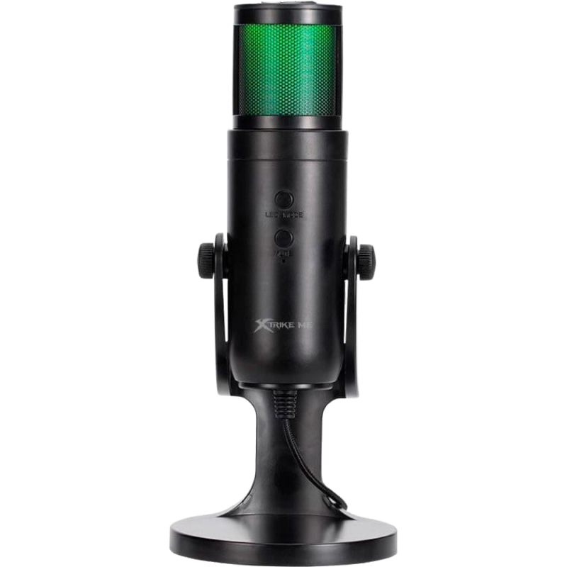 Мікрофон Xtrike Me XMC-03 RGB USB Black (XMC-03)
