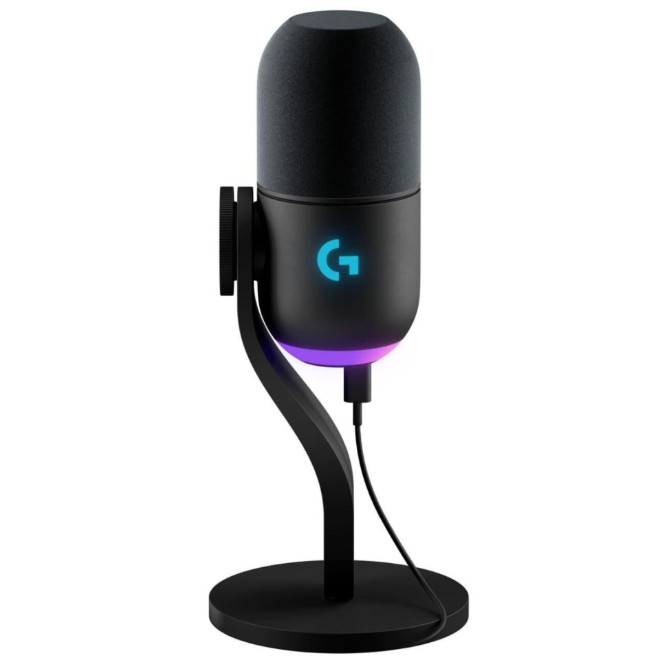 Мікрофон Logitech Yeti GX Dynamic RGB Black