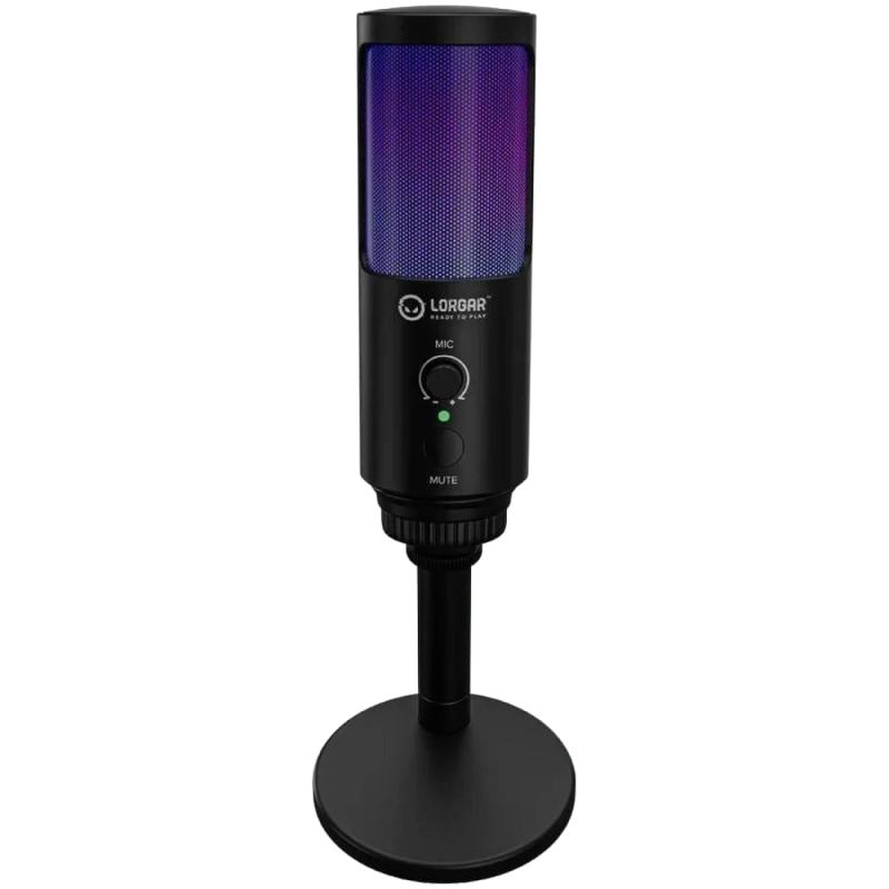 Мікрофон Lorgar SMP40 RGB Black (LRG-SMP40-BK)