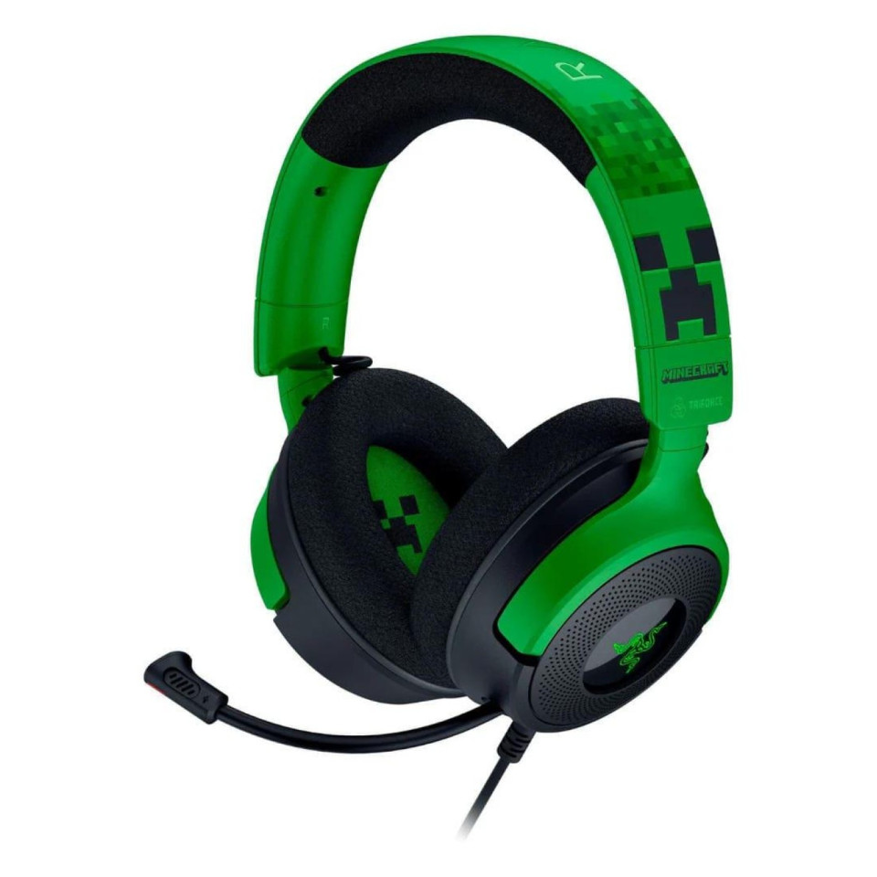 Висувний мікрофон Razer Kraken V4 X Minecraft Edition