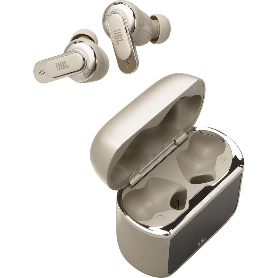 JBL TWS Tour Pro 3 Latte у зарядному футлярі