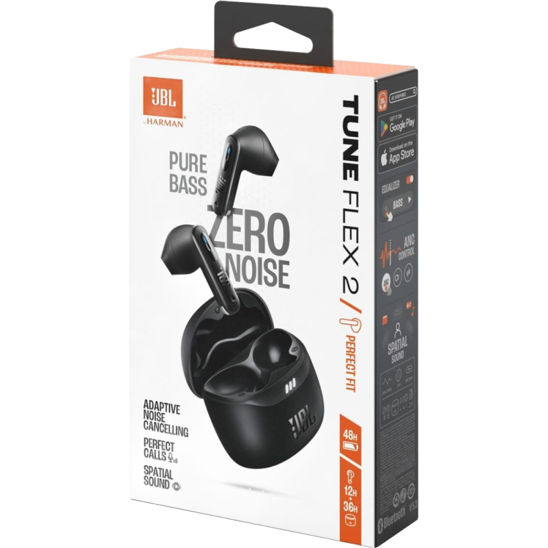 Навушники JBL TWS Tune Flex 2 Black (JBLTFLEX2BLK)