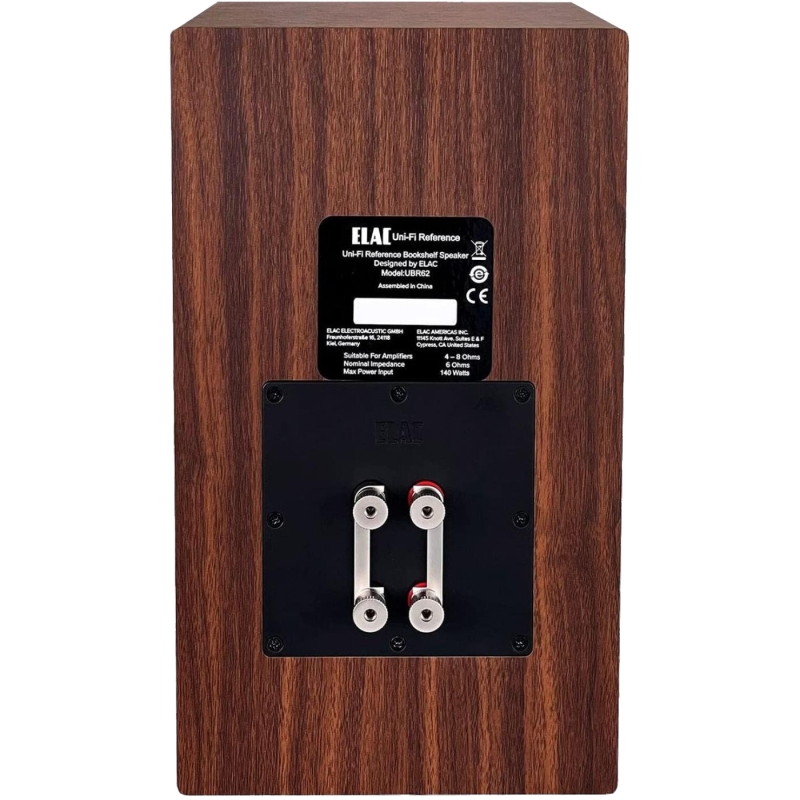 Акустична система ELAC Uni-Fi Reference UBR62 Wood Black, 1 шт.