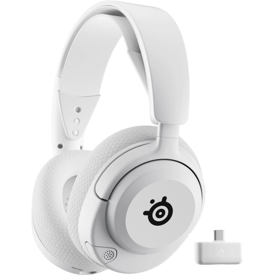 Ігрова гарнітура SteelSeries Arctis Nova 5 Wireless MultiPlatform White