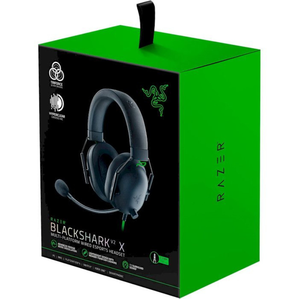 Razer BlackShark V2 X для підключення до ПК