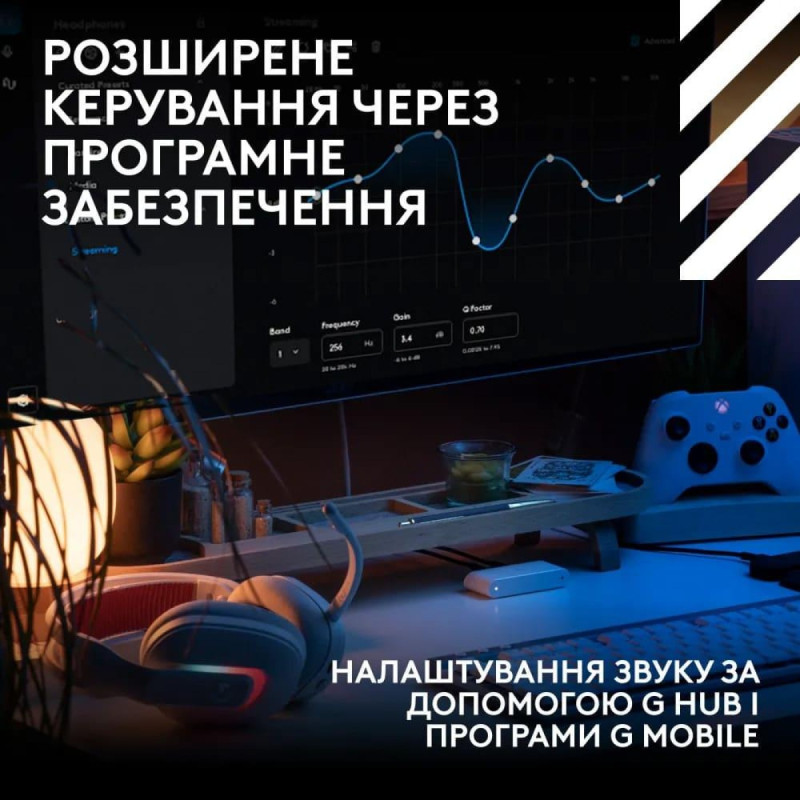 Ігрова гарнітура Logitech G ASTRO A20 X Lightspeed Wireless White (939-002253)