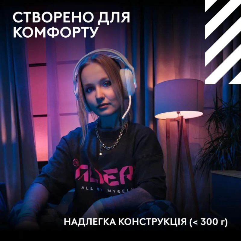 Ігрова гарнітура Logitech G ASTRO A20 X Lightspeed Wireless White (939-002253)