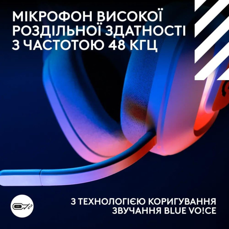 Ігрова гарнітура Logitech G ASTRO A20 X Lightspeed Wireless White (939-002253)