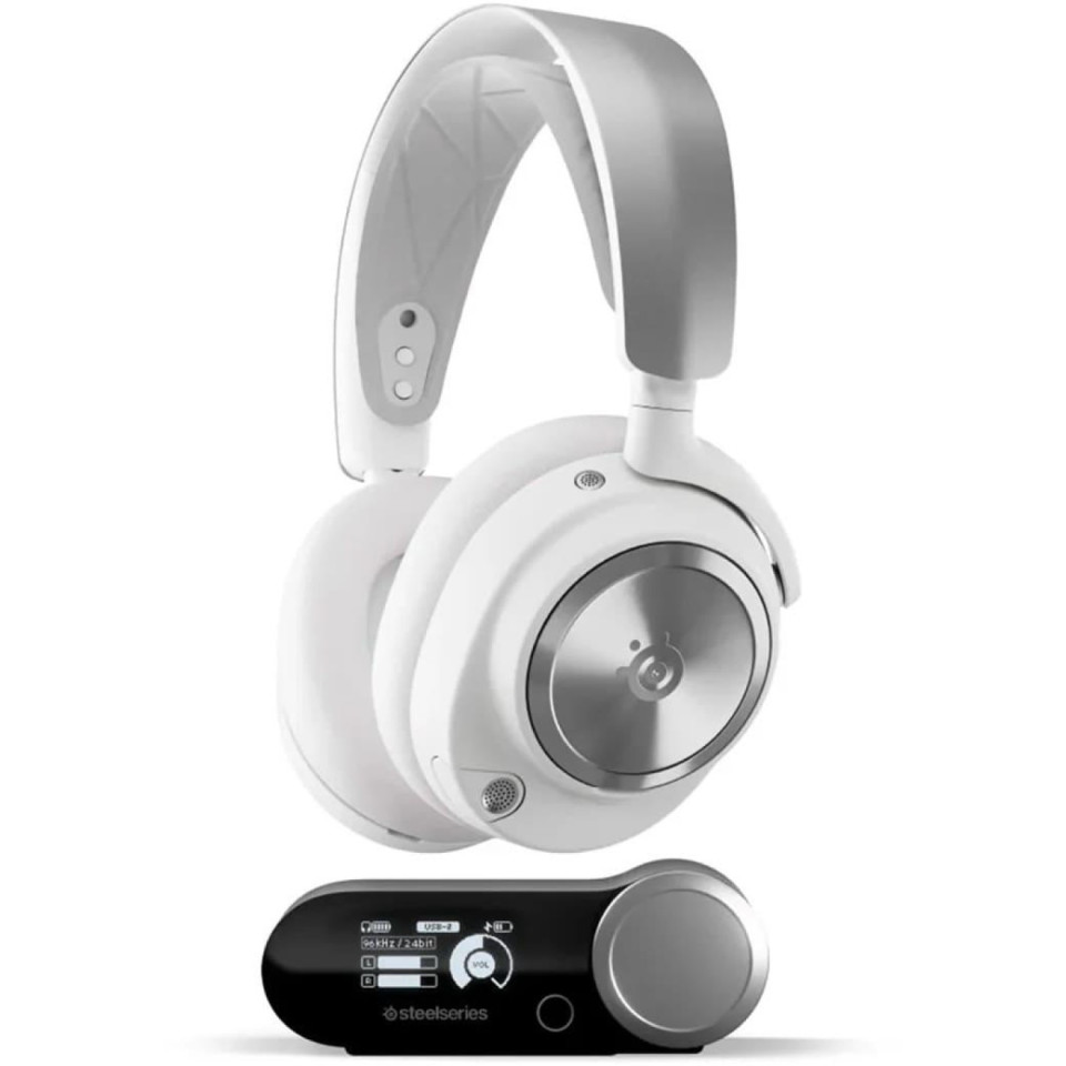 Ігрова гарнітура SteelSeries Arctis Nova Pro Wireless White