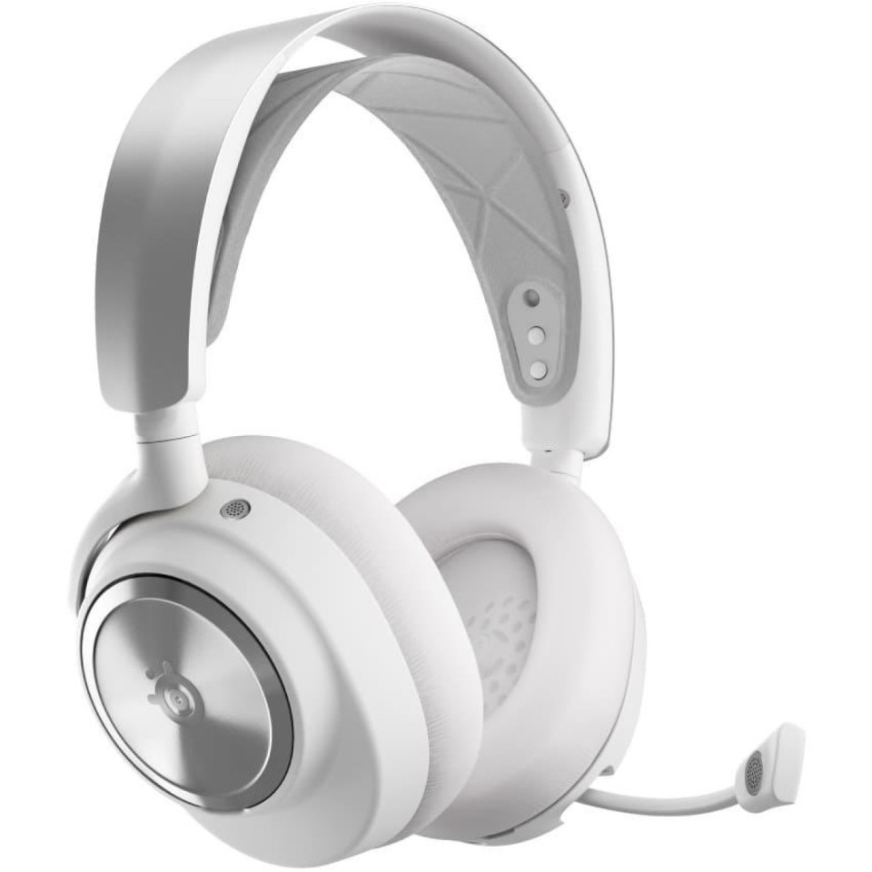 SteelSeries Arctis Nova Pro Wireless у білому кольорі