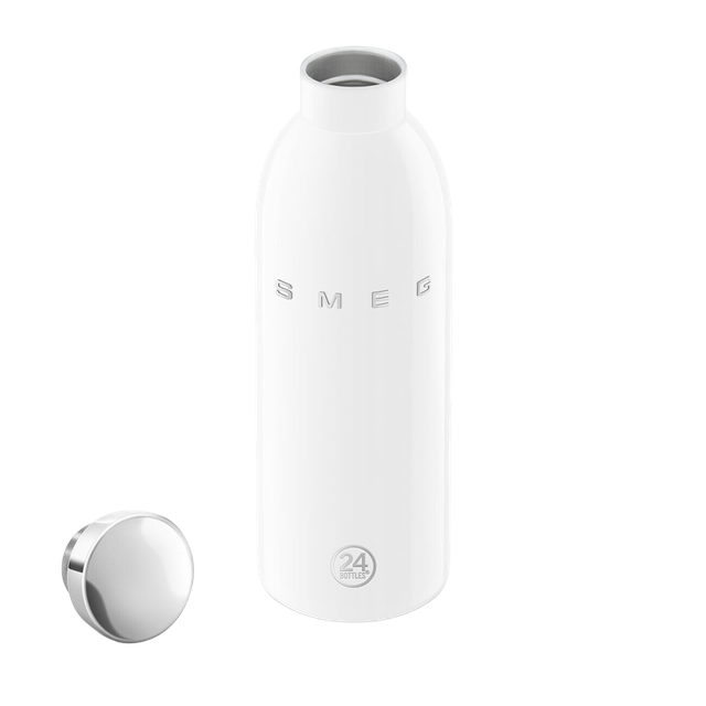Пляшка-термос SMEG × 24Bottles Clima WBF01WH, біла, 500 мл