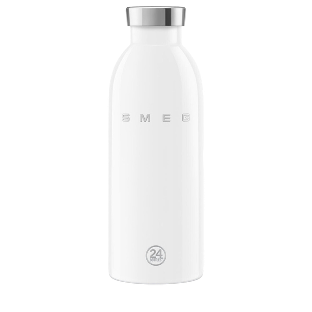 Пляшка-термос SMEG × 24Bottles Clima WBF01WH, біла, 500 мл