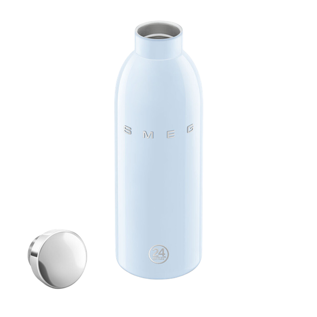 Пляшка-термос SMEG × 24Bottles Clima WBF01PB, синя, 500 мл