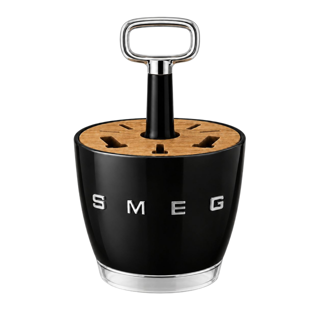 Підставка для зберігання столових приборів SMEG Cutlery Caddy, чорний