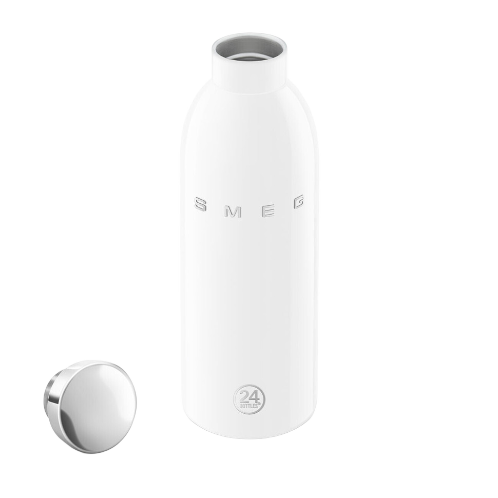 Пляшка-термос SMEG × 24Bottles Clima WBF01WH, біла, 500 мл