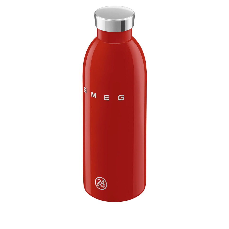 Пляшка-термос SMEG × 24Bottles Clima WBF01RD, червона, 500 мл