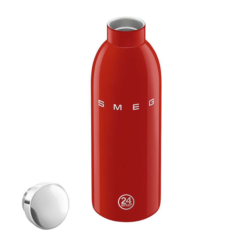 Пляшка-термос SMEG × 24Bottles Clima WBF01RD, червона, 500 мл