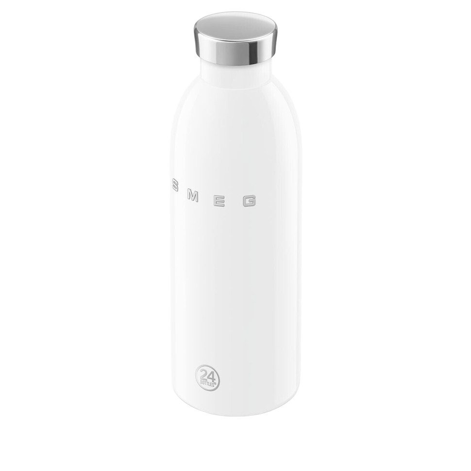 Пляшка-термос SMEG × 24Bottles Clima WBF01WH, біла, 500 мл
