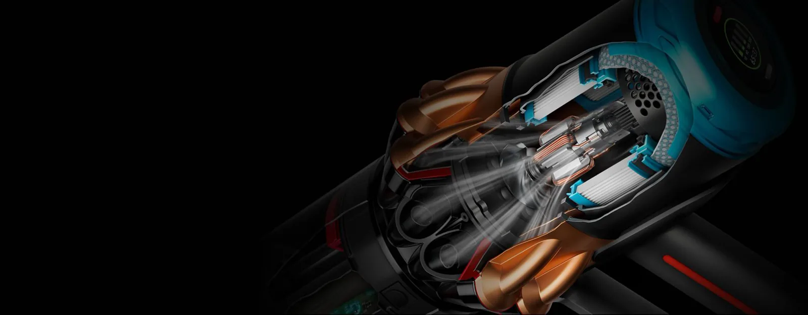 Двигун Hyperdymium 900 Вт у Dyson V16